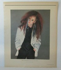 BOY GEORGE CULTURE CLUB Vtg 9.5"X12" Magazine Photo Page Clipping 1980's RSL17