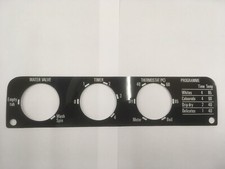 Vintage Hoover Twin Tub 3301L Self Adhesive Control Facia