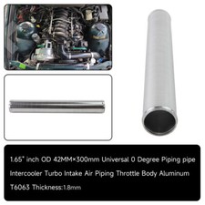 42mm 1.65" inch Aluminum Intercooler Intake Turbo Pipe Piping Tube Hose L=300mm