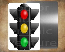 Old Fashion Street Stop Light