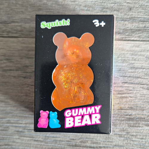 Squish squishy gummy bear - squish!,