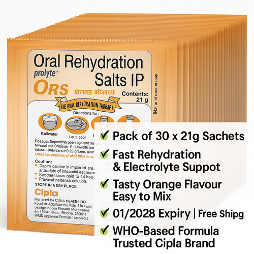 Cipla prolyte ors - prolyte, x