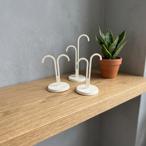 Printed earring display - printed,