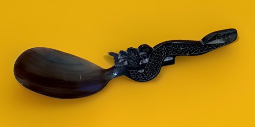 Asian carved water buffalo - water,