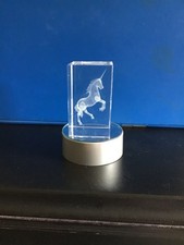  4x 3D laser cut crystal