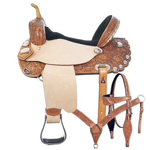 Hilason hand tooled - hilason, treeless