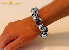 9ct White Gold Solid MEN'S 9.5