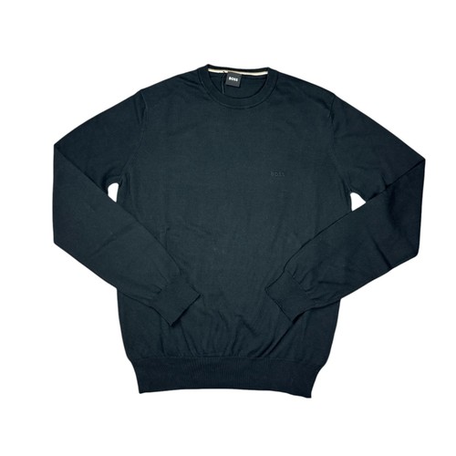 Boss mens jumper black round - mens,