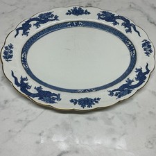 Vintage Booths Dragon Oval Plate Platter 14 x 11 inches 
