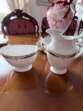 Royal Doulton Forsyth Milk Jug and Sugar Bowl