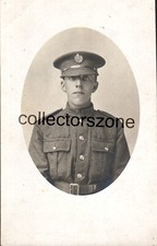 WW1 Royal Engineers Soldier Real photo postcard Harvey & Co Liss Hants