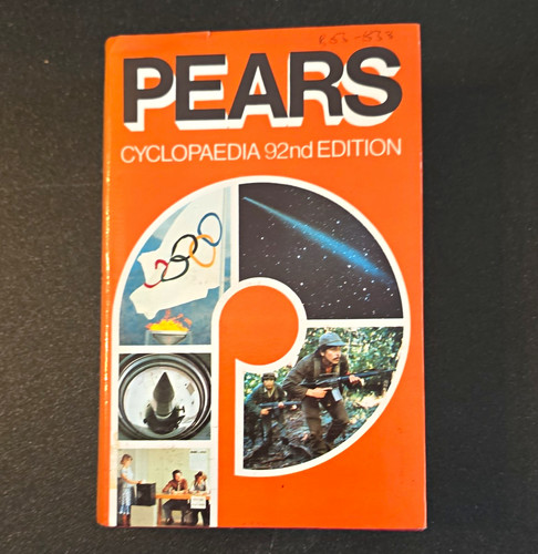 Pears cyclopaedia 92nd edition - cyclopaedia,