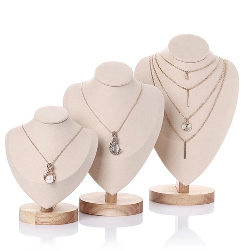 Jewelry display stand vevet - display,