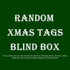 50/100Pcs Christmas Kraft