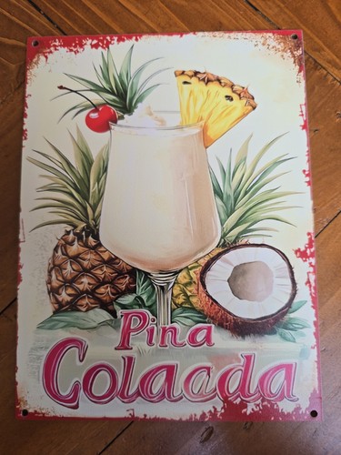 Pina colada sign - pina,