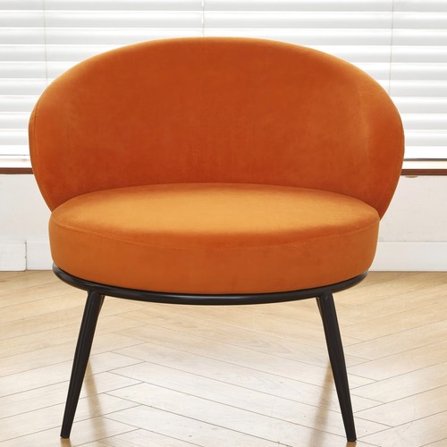 Velvet accent chair - accent,