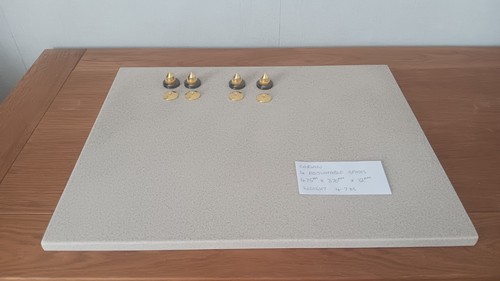 Delux corian turntable - corian,
