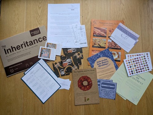 Inheritance escape room game - -,