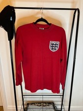England 1966 World Cup Retro Football Shirt – Moore #6 – Size S