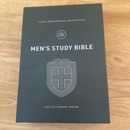 Esv men study bible - men's,
