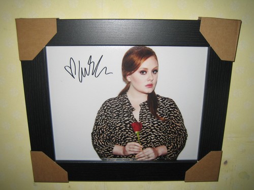 Adele signed photo 8x10 - adele,