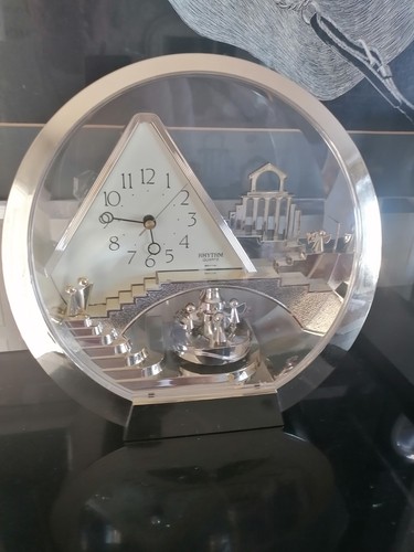 Rhythm quartz mantle clock - rhythm,