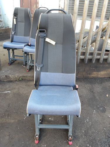 Rear single minibus - rear, seat
