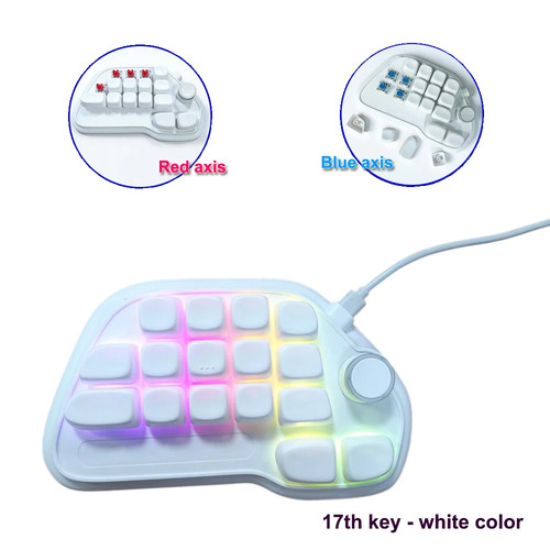 Key mini macro - 17-key, keyboard