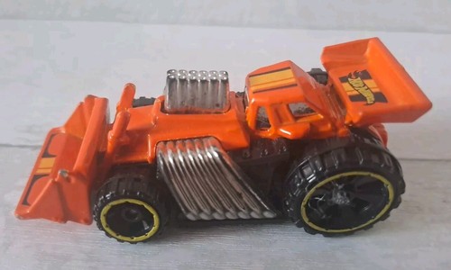 Hot wheels speed dozer - dozer, orange