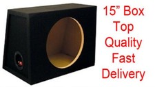 15" Inch Bass Box 38cm Single