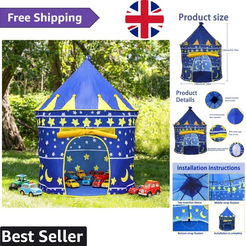 Safe pop blue play tent - play,