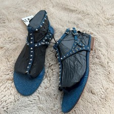 £46 Zara Studded Spike Flat