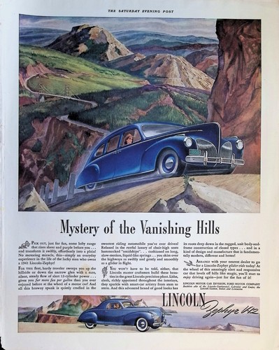Original vintage 1941 lincoln - original,