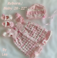 Handknitted 3mth romper - -,