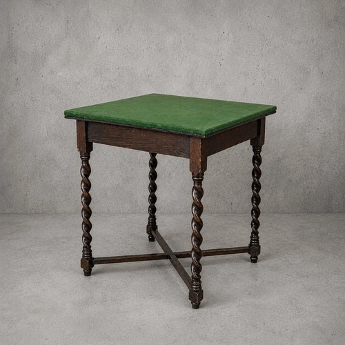 Antique edwardian oak - oak, barley
