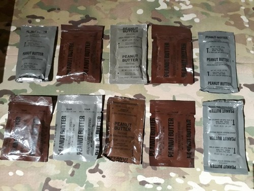 10x genuine army mre peanut - 10x,