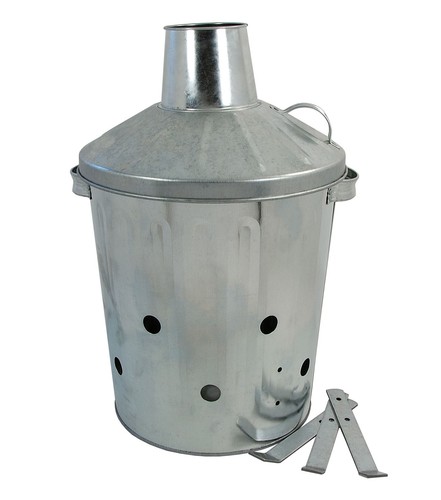 15ltr galvanised incinerator - 15ltr,