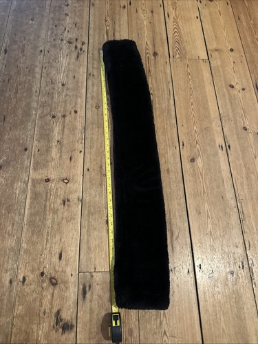 Black girth fluffy cover - girth, 37