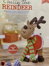 Knitting Pattern 0852 Reindeer