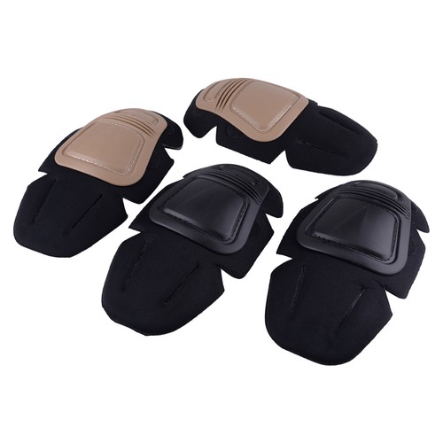 Protective knee pads black fit - black,