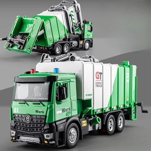 Alloy garbage truck - alloy,