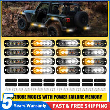 4x 4 LED Amber Recovery Strobe