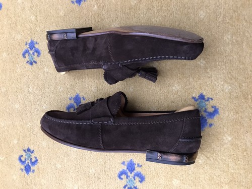Gucci loafers shoes suede - gucci,
