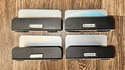 Rolodex metal business card - metal,
