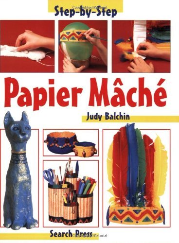 Papier mache step - papier,
