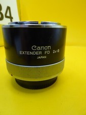 Canon Extender FD 2x-B 2x Teleconverter refS/P  OPTICS CLEAR