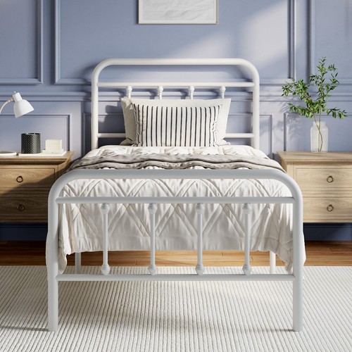 Novilla metal bed - frame, twin