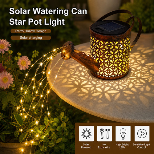 Solar powered led string light - powered,