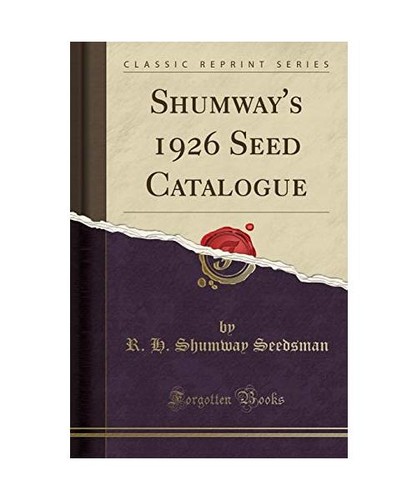 Shumway 1926 seed - seed, catalogue