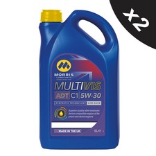 2x MORRIS 5L 5w30 Fully Synthetic Engine Oil Low Saps ACEA C1, STJLR.03.5005